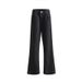 Men's Clothing High Street Vibe Style Flared Versatile Black Simple High Elastic Vibe Retro Tall Jeans For Men_mkmklike.com