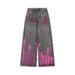 American High Street Vibe Design Graffiti Wide-Leg Jeans For Men Women Spring And Autumn Trendy Brand Hip-Hop Long Pants_mkmklike.com