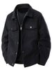 European And American Cross-Border Corduroy Single-Breasted Casual Sports Trend Pocket Jacket Men's Turn-Down_mkmklike.com