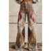 Cross-border European And American Foreign Trade Plus-size Casual Pants, Thin Jeans, Wide-leg 3D_mkmklike.com