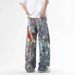 "Abandoned Studio Jeans – Oil Paint Splatter Denim For Midnight Gallery Raiders & Smuggled Canvas Rebels"_mkmklike.com