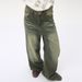 Men's Vintage Washed Jeans – High Street Style, Straight Wide-Leg (S-XL, Retro Indigo)_mkmklike.com