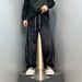 Men's High End Patchwork Straight Leg Jeans Loose Fit Long Pants Autumn Winter Trendy Design_mkmklike.com