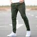 Men's Trendy Heavy Duty Tapered Jeans Imported Trade Washed Green European And American Style Long Pants_mkmklike.com