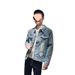 BOY Men's Denim Korean Style Spring Autumn Loose Fit Handsome Casual Jacket Embroidery Trendy Brand European American_mkmklike.com