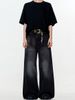 Vintage Washed Black Straight-Leg Jeans – Oversized Streetwear Denim Pants For Men (S-XL)_mkmklike.com