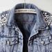 New Heavy-duty Beaded Denim Jacket For Women, Short, Long-sleeved, Fashionable, Foreign Trade, Big Pearl Denim Coat_mkmklike.com