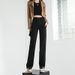 Orange Silk Women's Clothing # High-waisted Slim Straight-leg Jeans For Women, New Autumn Style, Slim-fit, Stretchy,_mkmklike.com