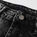 Foreign Trade European And American Men's Retro Men's Jeans Men's Slim Smoke Gray High Craftsmanship Fried Sand Elastic Small Feet 8906_mkmklike.com