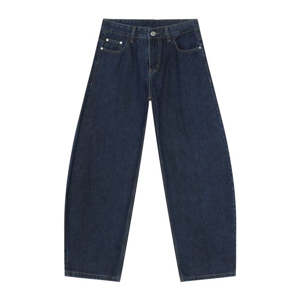 Men's Clothing Vintage Washed Denim Jeans For Men - Relaxed Straight Leg, Wide Fit, Classic American Style (Multiple Colors & Sizes)_mkmklike.com