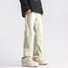 Men's Stretch Slim Fit Straight Leg Jeans - High Street Style, Comfortable & Stylish For Casual Wear_mkmklike.com