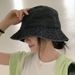 Hot Sale Unisex Cotton Bucket Hats Women Summer Sunscreen Panama Men Denim Fabric Sunbonnet Outdoor Fisherman Hat Beach Cap_mkmklike.com