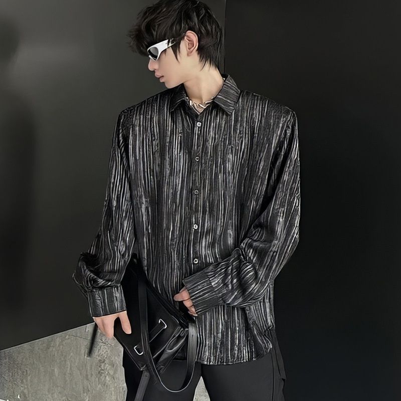 Loom Cross-Border Foreign Trade Hot-Selling Men's Jacket Quality Denim Trendy Brand Casual European And American_mkmklike.com