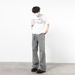 Men's Retro Washed Gray Flared Straight Jeans | Cleanfit Casual Pants | Distressed Detail | S-3XL_mkmklike.com
