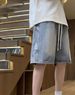 American Summer Denim Shorts Men's Trend Wearing Large Pants Men's Casual Pants Loose And Versatile Five-point Pants Trend_mkmklike.com