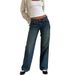 Women's Clothing Women's Denim New Women's Straight Jeans_mkmklike.com