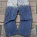 Men's Clothing High Street Retro Washed Light Color Contrast Thick Material Men's Jeans Straight Loose Drape Cross Border Jeans_mkmklike.com