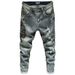 Tribal Feather-Embroidered Flare Jeans – Vintage Light Blue Distressed Denim With Ethnic Totem Motifs (Sizes 28-44)_mkmklike.com