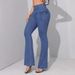 Vintage Skinny Flare Jeans For Women - Sexy Hip-Lifting High Waist Denim Pants With Retro Stretch Fit_mkmklike.com