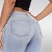 Women's Clothing Leg Pants High Waist Hip Lift Straight Loose Jeans Women_mkmklike.com