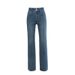 High-Waisted Stretch Flare Jeans For Women - 4-Way Elastic Bootcut Denim Pants (Long, Slim Fit, Korean Style)_mkmklike.com