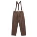 Pure Cross-Border Boutique Fashion Trendy British Retro Punk Overalls Men's Four Seasons New Loose Woolen Casual Pants_mkmklike.com