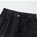 Youth Trend Gradient Color Straight Leg Casual Pants For Men In Spring Autumn, American High Street Hand Wiped And_mkmklike.com