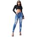 Women's Clothing Spring And Summer New Slim Fit Hip Leg Pants_mkmklike.com