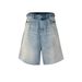 Men's Clothing Women's Spring And Summer New Cat Whiskers Torn Trousers For Men And Womenskater Distressed Raw Edge Denim Shorts_mkmklike.com