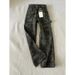 Men's Vintage Camouflage Cargo Jeans High Street Style Baggy Straight Leg Denim Pants for Casual Wear_mkmklike.com