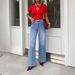 Women's High-Waisted Flare Jeans With Multi-Pockets – Vintage-Inspired Bootcut Denim Pants For Casual & Office Wear_mkmklike.com
