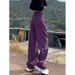 Vintage Wide-Leg Jeans For Women – High-Waisted Straight Fit Trousers (S-5xl, Distressed Wash, No Belt Included)_mkmklike.com