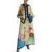 Women's Clothing fashion personality printed cotton and linen loose leisure vacation two-piece suit_mkmklike.com