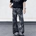 Men's Loose Slightly Flared Jeans Retro American Design Stylish High Street Niche Pants Cross Border 2025_mkmklike.com