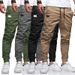 Men's Clothing four seasons straight trousers men's casual cotton leggings men's trousers slim trousers men's one piece drop shipping_mkmklike.com