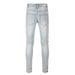 European And American Fashion Brand American Motorcycle Jeans Men's High Street Jeans Distressed Multi-pocket Slim Stretch 1098_mkmklike.com