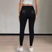 Women's Clothing Retro Old Money Style Casual Knit Trousers With Rhinestone Bow, Straight Leg, Loose Fit, Black Stretch Skinny Jeans_mkmklike.com