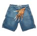 Cross-border European And American Summer Fashion Hip-hop Quirky Pattern Printed Denim Shorts For Men, High Street_mkmklike.com