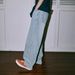 2025 New American Washed Denim Jeans Men, Spring And Summer Straight Leg Casual Pants, Black Loose Pants For Men_mkmklike.com