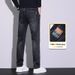 Jeans Men's Straight Loose Pants Stretch Men's Casual Pants_mkmklike.com