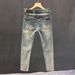 Men's Distressed Slim-Fit Jeans – Stretch Denim Cropped Pants With Ripped Details For Casual & Streetwear (Blue, Sizes 28-36)_mkmklike.com