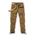 Men's Straight Cut Outdoor Sweatpants Abrasion Resistant Multi-Pocket Cargo Casual Pants_mkmklike.com