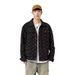 Denim Jacket, Men's Collar Versatile Long Sleeved Jacket, Youth Slim Fit Trendy Brand Print_mkmklike.com