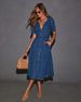 K New Retro Strap Denim Dress, Long Skirt, Fashionable And Elegant Dress For Women_mkmklike.com