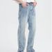 Nordmann European And American Retro Washed Light Blue Jeans For Men With Split Cuffs Adjustable Hip-Hop Street Style Pants_mkmklike.com