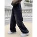 Men's High Street Vintage Jeans - Loose Fit Straight Leg Casual Pants For Spring & Fall (Black-Gray, Blue, S-Xxxl)_mkmklike.com