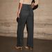 High Waist Straight Leg Jeans For Women - Vintage Washed Denim Pants (Dark Blue/Light Blue/Black)_mkmklike.com