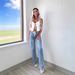 Women's Clothing Straight Jeans Casual Lace Up Multi Pocket Functional Overalls_mkmklike.com