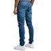 Men's Clothing Summer Skinny Jeans Street Hip Hop Slim Fit Trendy Versatile And Cool Denim Jeans_mkmklike.com