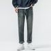 High Elasticity Jeans Men's Small Feet Loose Retro Washed Trendy Brand Harlan Pants Large Size Middle Waist Youth Control Price 108 Eight Barrels_mkmklike.com